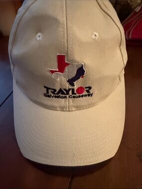 Taylor Beige Cap with Red, Blue and Gray Texas Patch